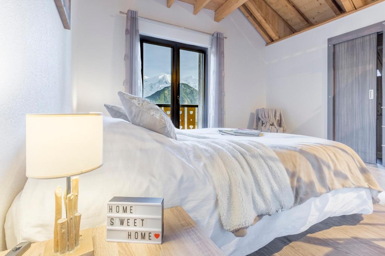 Les Edelweiss Mont-Blanc - Gite Classe 3 Etoiles Passy  Exteriér fotografie