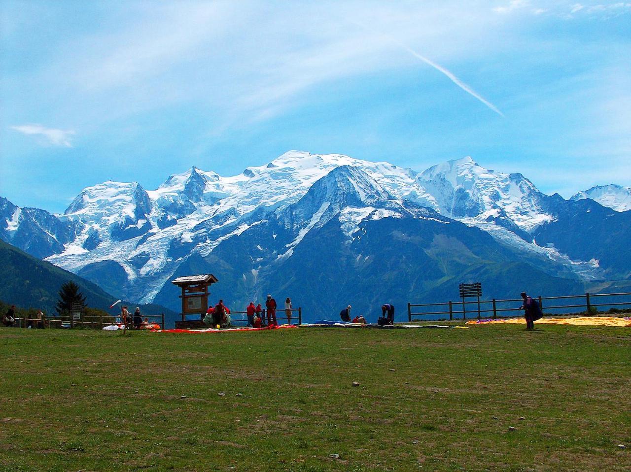 Les Edelweiss Mont-Blanc - Gite Classe 3 Etoiles Passy  Exteriér fotografie